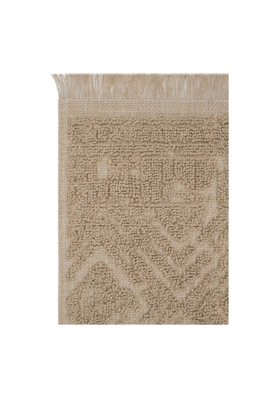 Cool Halı Rustika Bej Jüt Halı Eskitme Vintage Etnik İskandinav Tarzı Kaymaz Dekoratif Jüt Kilim