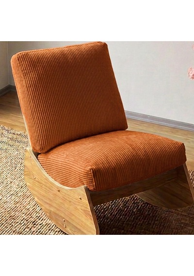 Comfort Sallanır Koltuk Tv Koltuğu Sallanan Berjer Sandalye Turuncu
