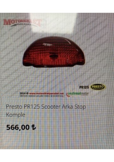 Presto Arka Stop