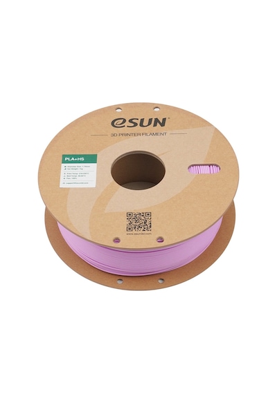 Esun Pla-hs Pastel Mor Leylak Tonu Filament 1.75mm 1kg - Yüksek Hız Uyumlu Pla+