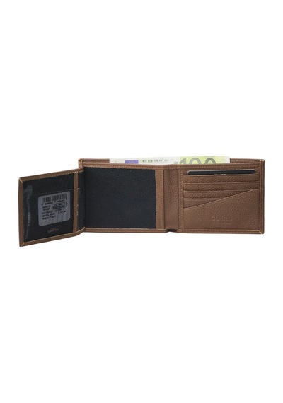 Guard Taba Guti Mat Hakiki Deri Erkek Cüzdanı P777 Taba