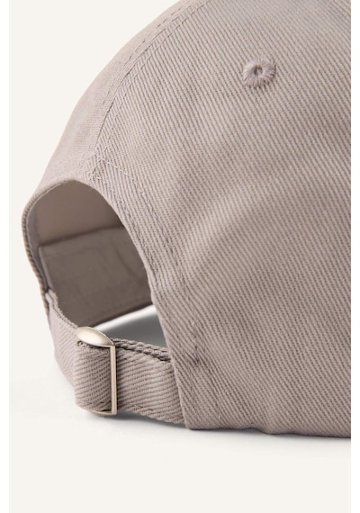 Defacto Erkek Nakışlı Gabardin Cap Şapka G4800ax26smgr150 Gri-gr150