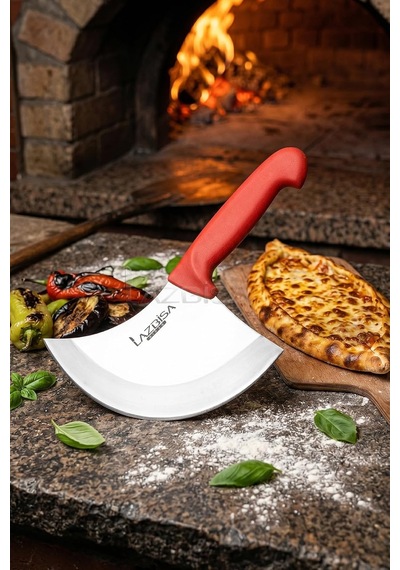 Tr Silver Serisi Mutfak Bıçak Hilal Börek Bıçağı Pizza Pide Bıçağı Günlük Kullanım Mft-243 Genel