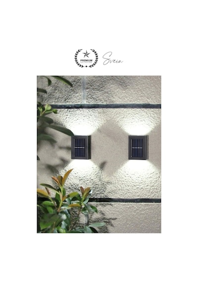 Bahçe Aydınlatması Solar Güneş Enerjili Dekoratif Led Işıklı Lamba Dış Mekan Su Geçirmez Sağlam