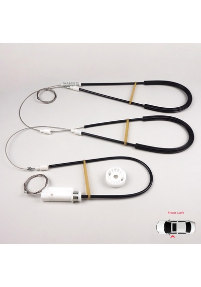 Mercedes CLK C209 A209 2002-2009 2-Kapı İçin Ön Sol Cam Kriko Set