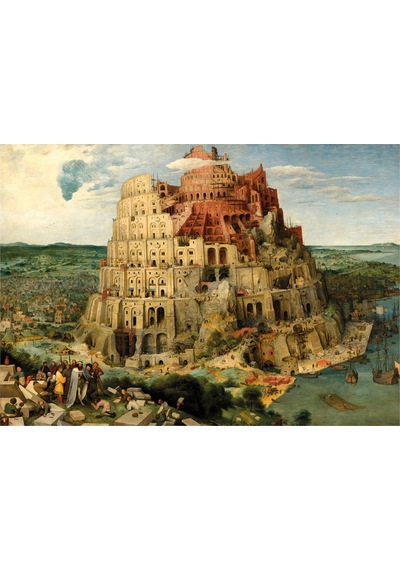 Ks Games Puzzle 4000 Parça The Tower Of Babel 23508