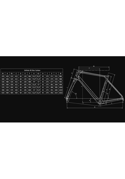 Bianchi Infinito Xe Disc 105 55 Cm 11-v Hd Karbon Yol Bisikleti Mavi - Siyah