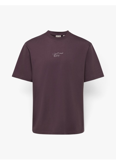 Only & Sons Onsaaron Lıfe Rlx Ss Tee Erkek Mor Eşofman Altı - Wns3640