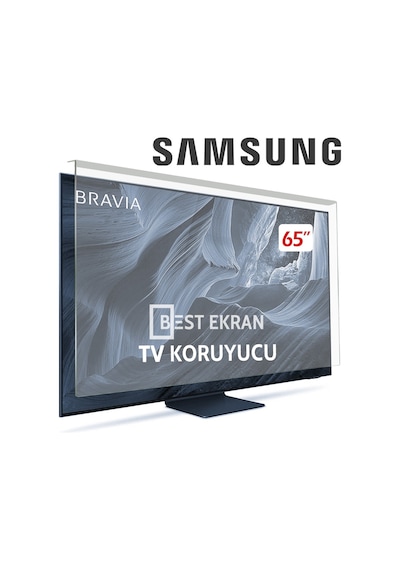 Samsung Uyumlu 65qn70f Tv Ekran Koruyucu - Samsung Uyumlu 65" İnç Kırılmaz Qled Koruyucu Qe65qn70fauxtk