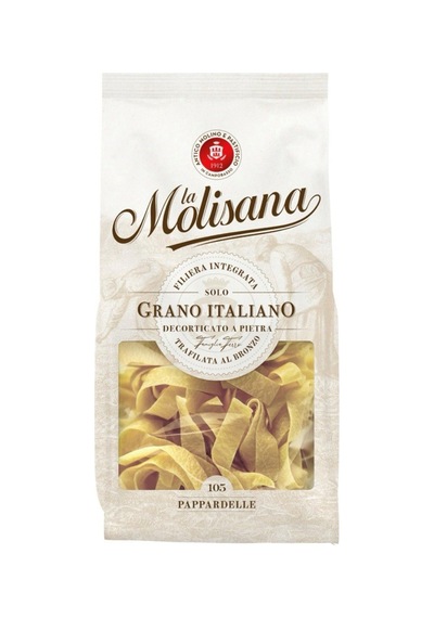 La Molisana Pappardelle N105 Sade Uzun Makarna 500 G - 8 Adet Tarı