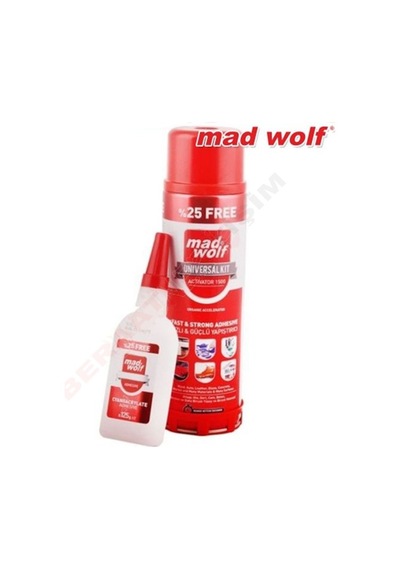 Hızlı Yapıştırıcı Madwolf 500ml+125gr