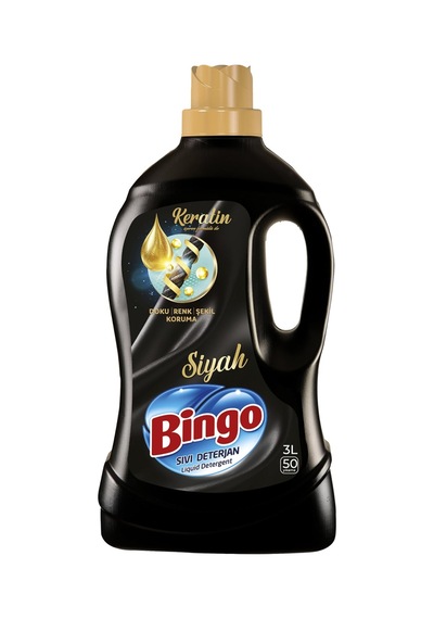 Bingo Sıvı Deterjan 3 Lt Siyah Ve Renkli 2 Li Paket