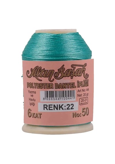 Jenerik 3 Adet Altınbaşak Oya Ve Dantel İpi 20 Gr - Royaleks - No: 648 - 693 - 022