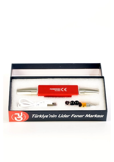 Powerdex Pd-9007 El Feneri Kırmızı