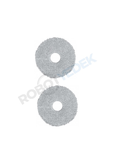 Roborock Qrevo Curv Uyumlu 2 Adet Mikrofiber Mop Bez