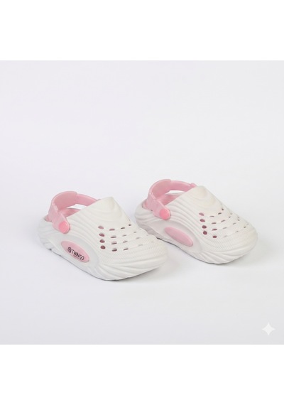 Pico Kids Twng Eva Plaj Havuz Okul Kreş Kız Çocuk Sandalet Terlik Beyaz-pembe