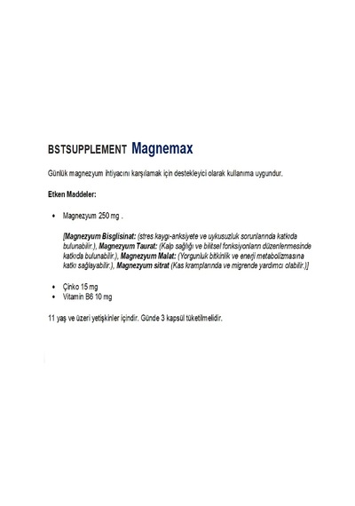 Magnemax 90 Kapsül