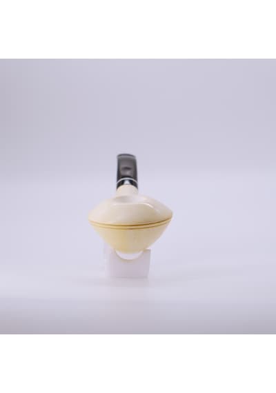 Lir Model Goldenlight El Yapımı Lületaşı Pipo %100 Blok Taş, 9mm Filtre Uyumlu, Koleksiyonluk