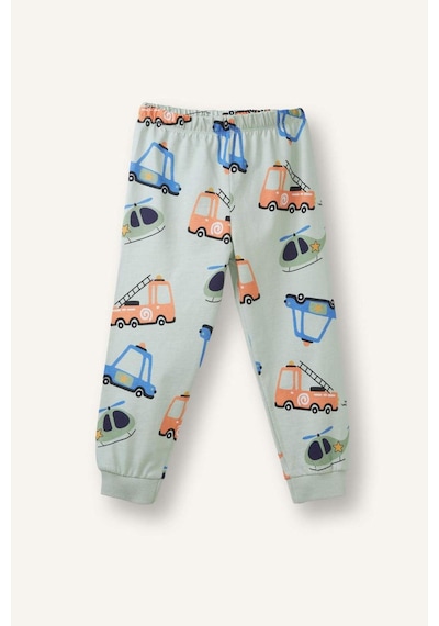 Defacto 2li Pijama Takımı Erkek Bebek H5618a526augn1181 Yeşil-gn1181