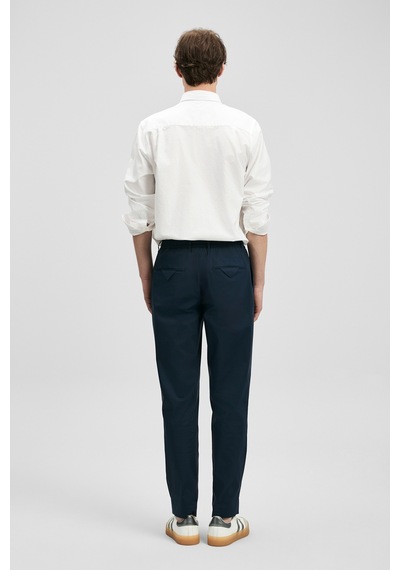 Lufian Danıel Erkek Basic Gömlek Regular Fit Beyaz Beyaz 111010677100500