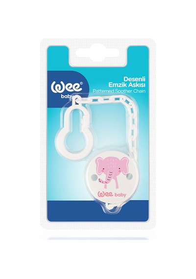Desenli Emzik Askısı Pembe