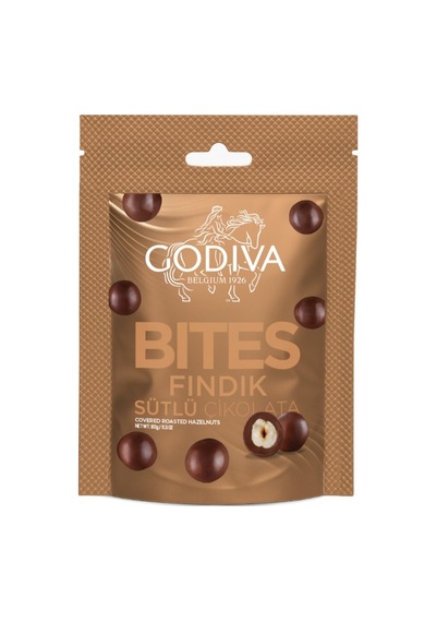 4 Adet Godiva Sütlü Çikolata Kaplı Fındık Draje 80 G