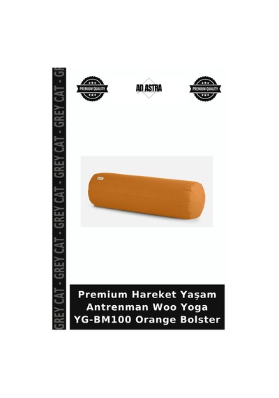 Premium Hareket Yaşam Antrenman Woo Yoga Yg-bm100 Orange Bolster Turuncu