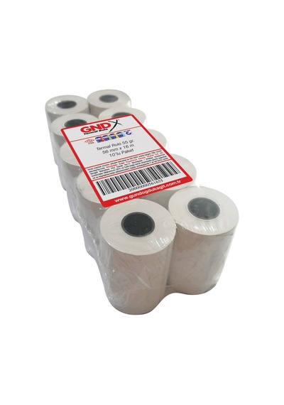 Gündoğdu Termal Rulo 56x16cm 55g Yazar Kasa Ve Pos Rulosu 2'li Ekonomik Paket - 2 Adet Tarı