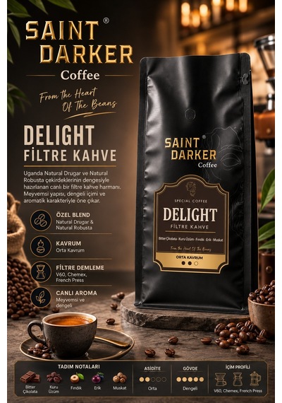 Saint Darker Delight Filtre Kahve 250 G