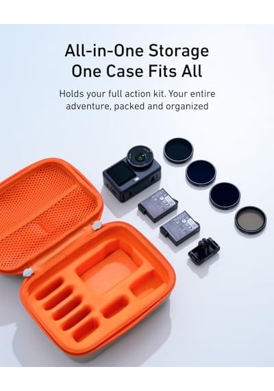 Osmo Action 6 İçin Taşıma Çantası Grey , Disadv Series For Djı Osmo Action 6