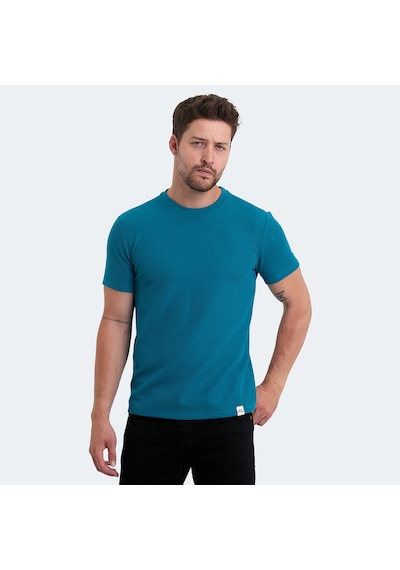 Slazenger VELVEL Erkek  Petrol Tişört