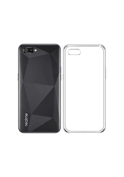 Rba Aksesuar Realme C2 Kılıf Rba Süper Silikon Kapak - Renksiz Çok Renkli