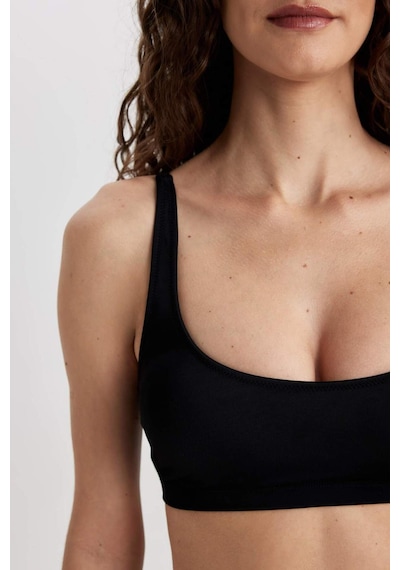 DeFacto Regular Fit Bikini Üstü-Fall in Love T5226AZ24SMBK81