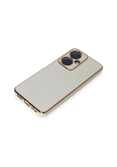 Newface - 757 - Vivo Y27 Kılıf Volet Silikon - Csmo-tex - - Beyaz