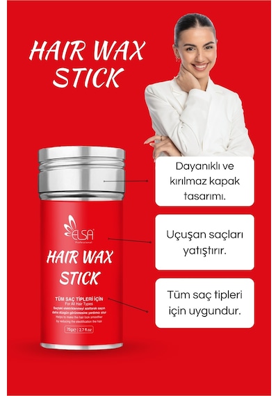 Mucizevi Tarak Stick Wax Seti 75 Gr