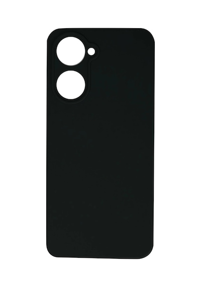 Vivo Y18 Kılıf First Silikon - Siyah Çokrenkli