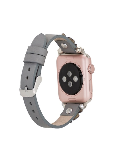 Apple Watch Uyumlu Deri Kordon Clover 38-40-41mm St Rst9