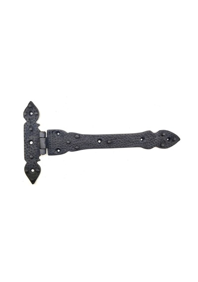 Antika Tarz Dekoratif Pirinç Kuyruklu Lale Menteşe - 147x193 Mm, Oksit Çok Renkli