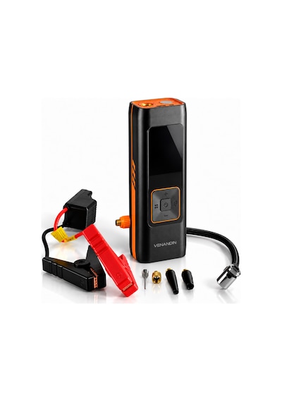 Gp Venandin Inflamo Ltk003 4in1 Dijital Ekranlı 150 Psı 8000 Mah Taşınabilir Şarjlı Hava Pompası & Akü Takviye Cihazı