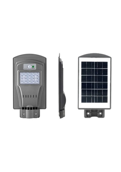 Ct-4690 Güneş Enerjili Bahçe Aydınlatma Solar Sokak Lambası 20w