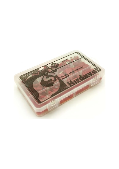 200 Parça Tam Izoleli Erkek ve Dişi Faston 4.8Mm - 0.5-1.5Mm2