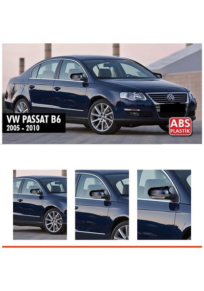Volkswagen Passat B6 / 2005-2010 Batman Yarasa Ayna Kapağı