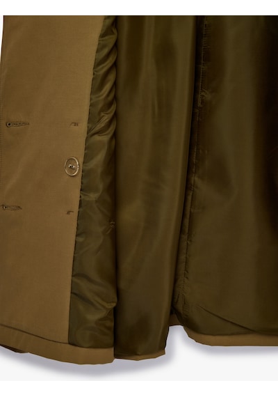 Koton Uzun Kollu Düğmeli Cepli Kruvaze Kemerli Gabardin Kısa Trençkot Haki 6sak00081ew Haki Koton Uzun Kollu Düğmeli Cepli Kruvaze Kemerli Gabardin Kısa Trençkot Haki 6sak00081ew Haki