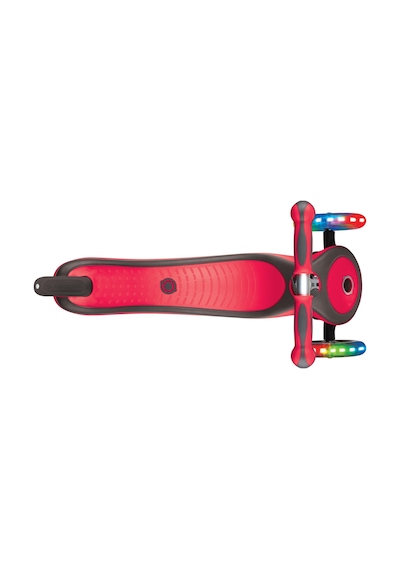 Globber Primo Plus Işıklı Scooter - Kırmızı Kırmızı