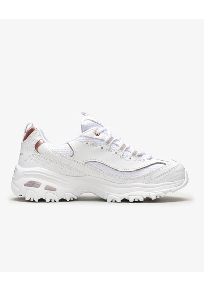 Skechers D'Lites - Copper Divine Kadın Beyaz Sneakers 13145 Wtrg Beyaz Skechers D'Lites - Copper Divine Kadın Beyaz Sneakers 13145 Wtrg Beyaz