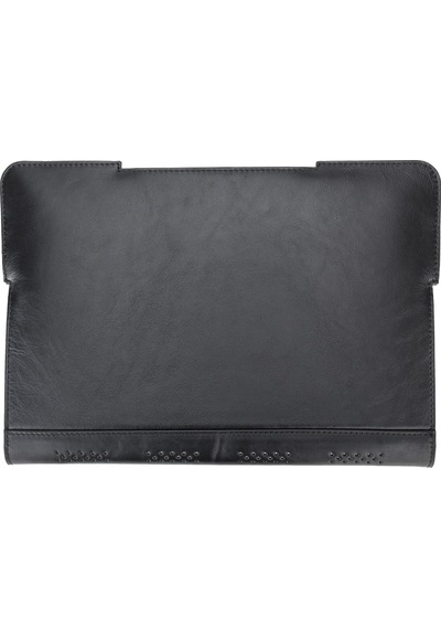 13.3 - 16.2 Apple Uyumlu MacBook /laptops Chester Model Deri Kılıf - 16" / Siyah