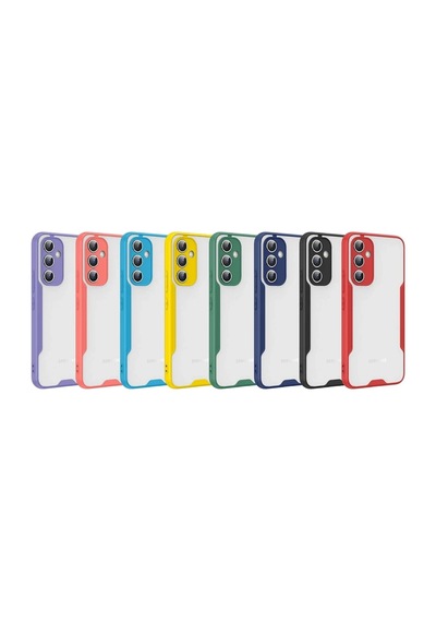 Mmb-trade Samsung Uyumlu Galaxy A24 4g Kılıf Platin Silikon - Lila Mmbz