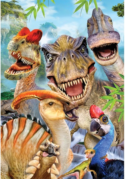 Anatolian 260 Parça xl Puzzle - Dino Selfie 3317