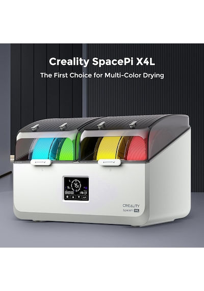 4 Makara İçin Creality Filament Kurutma Kutusu, Space Pi X4l Filament Saklama Kutusu, 75 C'ye Kadar 200w Ptc Isıtıcı, İki Isıtma Bölmesi Sayesinde Hızlı Kuruma, Pla, Petg, Tpu Ve Abs İçin 4 Makara İçin Creality Filament Kurutma Kutusu, Space Pi X4l Filament Saklama Kutusu, 75 C'ye Kadar 200w Ptc Isıtıcı, İki Isıtma Bölmesi Sayesinde Hızlı Kuruma, Pla, Petg, Tpu Ve Abs İçin