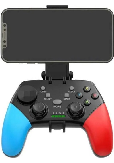 Kablosuz Oyun Kolu Telefon Tutacaklı Andorid/Apple Uyumlu iOS Nintendo-ps3-ps4-pc Bsp-g9 - Siyah